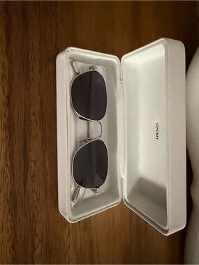 CHIMI Men's Metal Frame Sunglasses in Black Lens